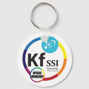 Officiell seminariumlogotyp Keychain för KFSSI Nyckelring
