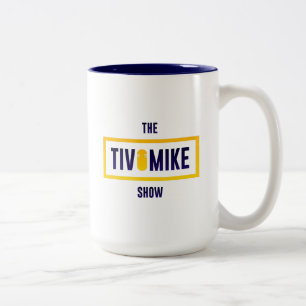 Officiell Showmugg - blått Två-Tonad Mugg