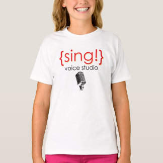Officiell Sjunga Voice Studio Apparel Tee Shirt