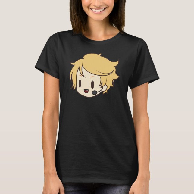 Officiell skjorta för förebildSenpai fläkt T Shirt (Framsida)
