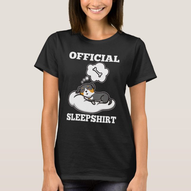 Officiell Sleepshirt Australien Stepherd 2 T Shirt (Framsida)