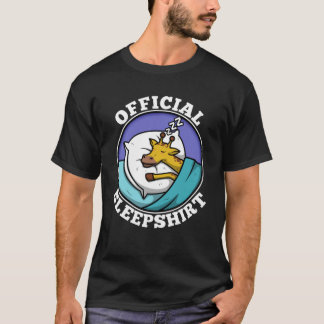 Officiell sleepshirt giraffe t shirt
