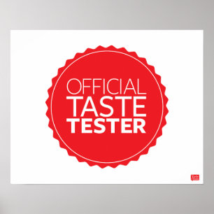 Officiell smakTester Poster