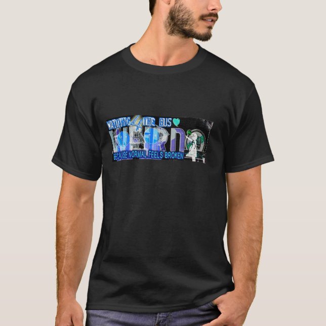 OFFICIELL SOM VÄNTAR 4 BLÅTTEN FÖR T-SHIRT (Framsida)