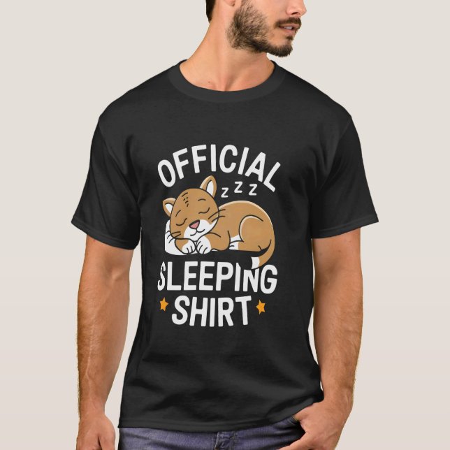 Officiell Sömnpuma T Shirt (Framsida)