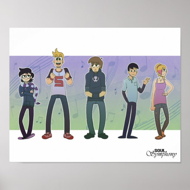 Officiell Soul Symphony Poster #2 (Framsidan)