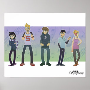 Officiell Soulsymfoniaffisch #2 Poster
