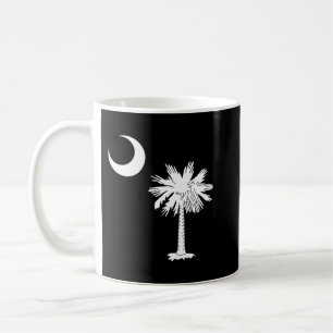 Officiell South Carolina Palmetto Statlig flagga P Kaffemugg