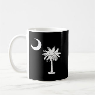 Officiell South Carolina Palmetto Statlig flagga P Kaffemugg