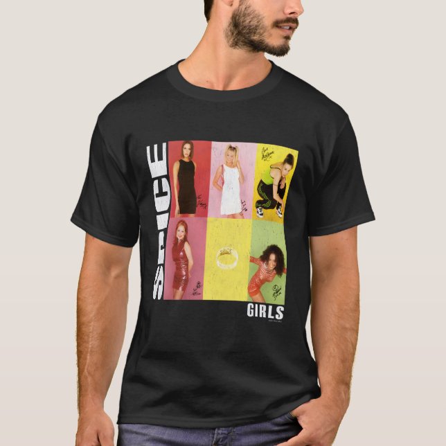 Officiell Spice Photo Namnteckning T Shirt (Framsida)