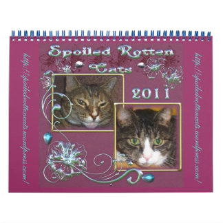 Officiell Spoiled Rotten Cats Calendar 2011 Kalender