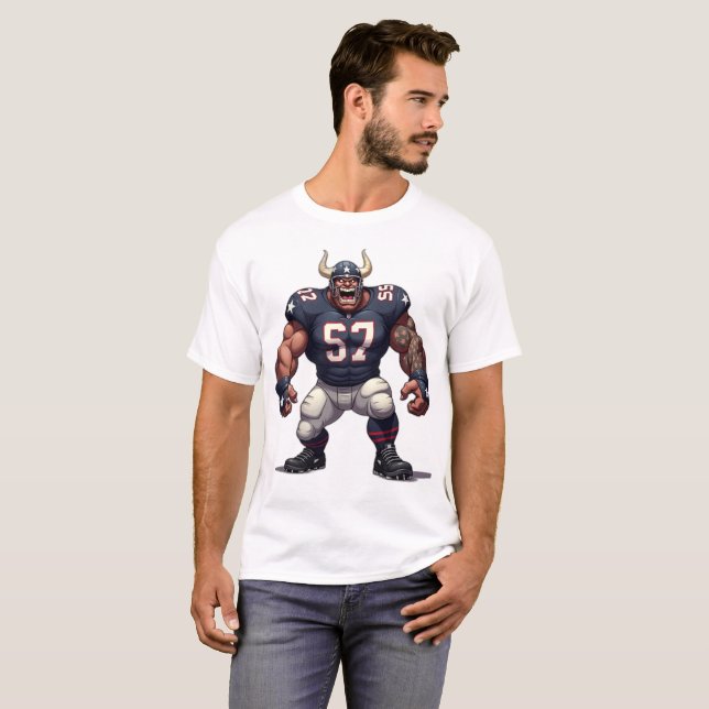 Officiell Sports FOOTBALL MONSTER-grafik T Shirt (Hel framsida)