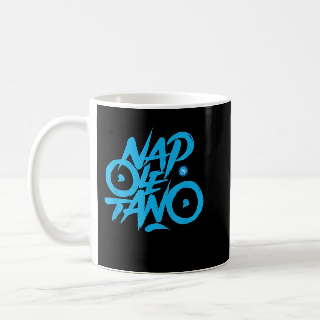 Officiell SSC Napoli T-shirt Kaffemugg (Vänster)
