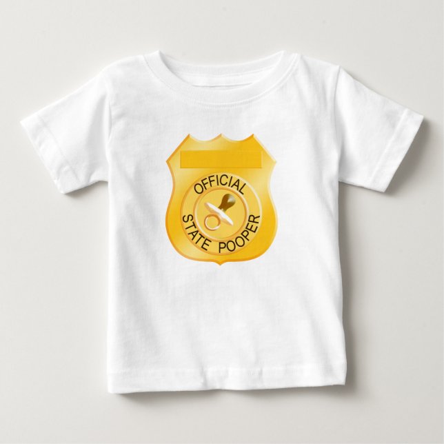 Officiell State Pooper Tee Shirt (Framsida)
