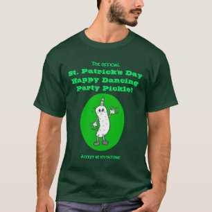 Officiell Sts Patrick knipa för party för dagdan T-shirt