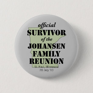 Officiell Survivor (grönt) Knapp