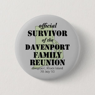 Officiell Survivor (grönt) Knapp