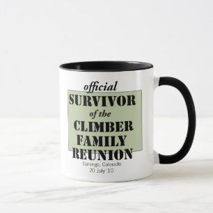 Officiell Survivor (grönt) Mugg