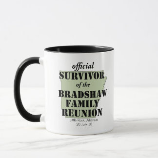 Officiell Survivor of Family Reunion (grönt) Mugg
