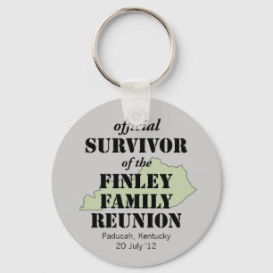 Officiell Survivor of Family Reunion - Kentucky Nyckelring