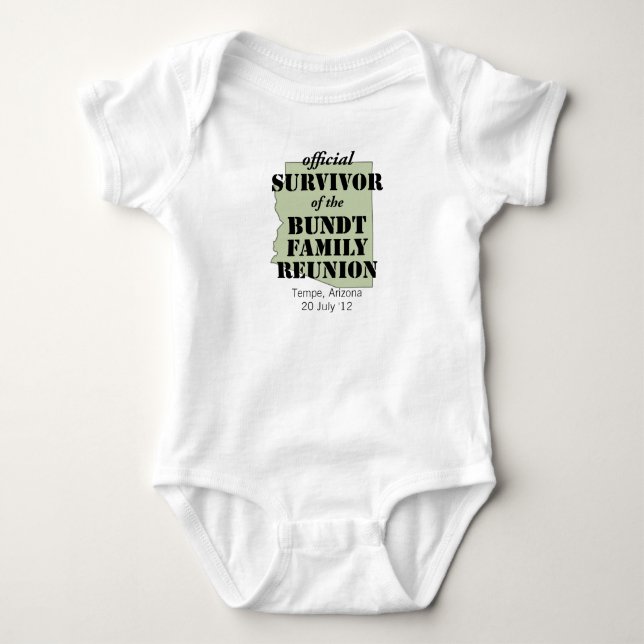 Officiell Survivor Tee Shirt (Framsida)