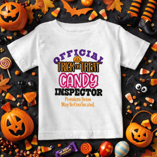 Officiell T-shirt för Trick Or Treat Godisinspektö