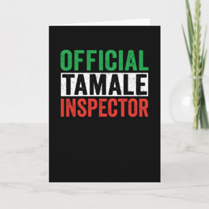 Officiell Tamale-inspektör Kort