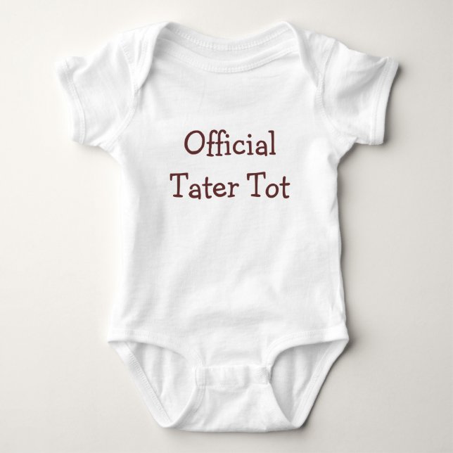 Officiell Tater Tot Tee (Framsida)