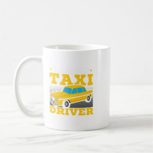 Officiell Taxi Driver Taxicab Cab Driver Cabbie 1 Kaffemugg