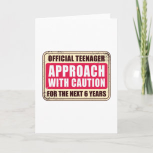 OFFICIELL TEENAGER KORT