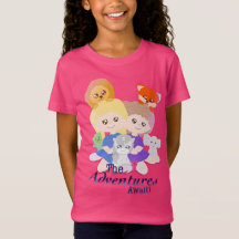 Officiell "The Adventures Await" T-Shirt