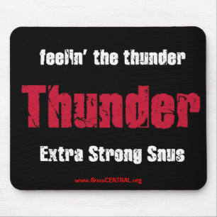 Officiell Thunder Snus Mousepad Musmatta