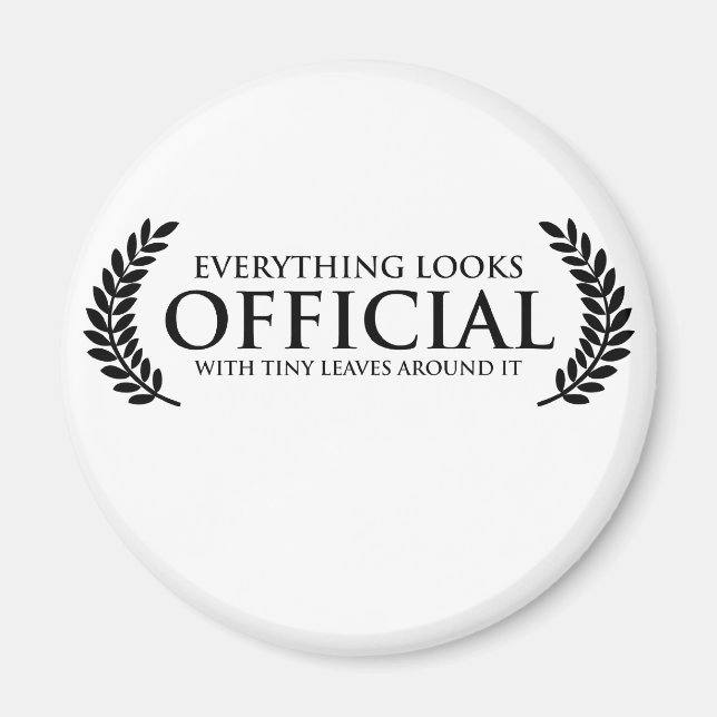 Officiell Tiny Löv Magnet (Framsidan)