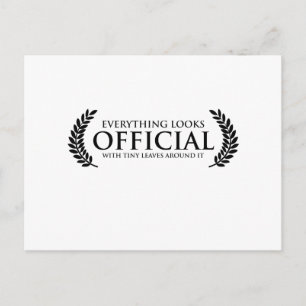 Officiell Tiny Löv Vykort