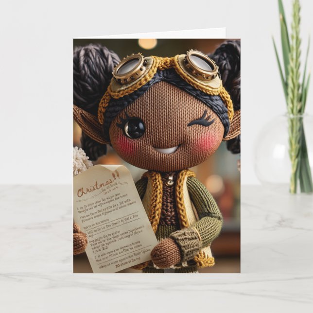  Officiell Tomte Rapport  Helgkort (Framsida)