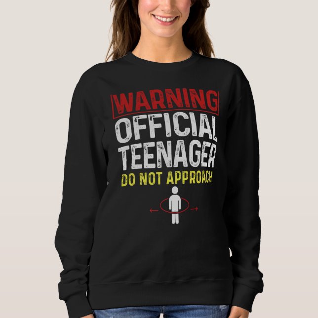 Officiell Tonåring 13 år gammal Coola 13:e födelse T Shirt (Framsida)