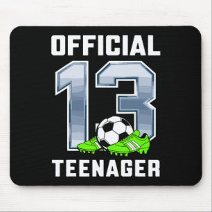 Officiell tonåring 13-års födelsedagsfest Fotbolls Musmatta