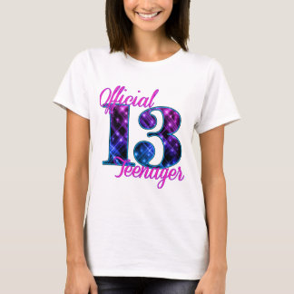 Officiell tonåring t shirt