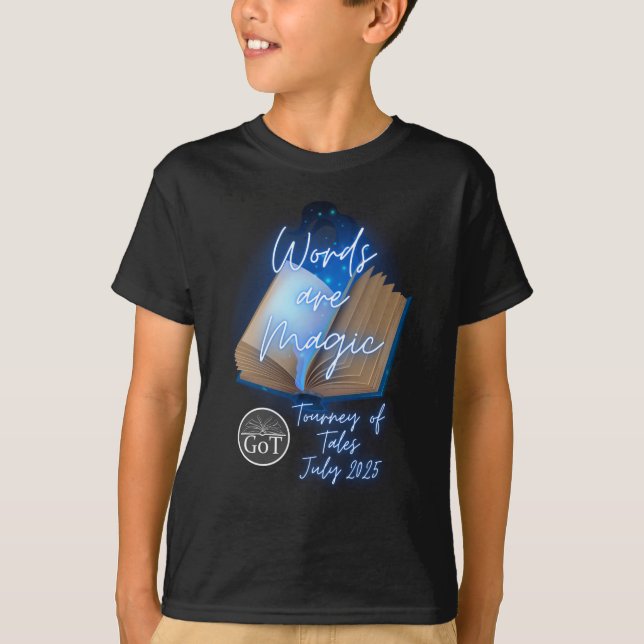 Officiell Tourney of Tales Juli 2025 Kids T-shirt (Framsida)