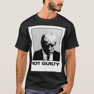 Officiell Trump Mugshot Real Trump Mugshot Not Gui T Shirt