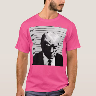 Officiell Trump Mugshot Real Trump Mugshot T Shirt