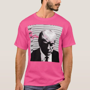 Officiell Trump Mugshot Real Trump Mugshot T Shirt