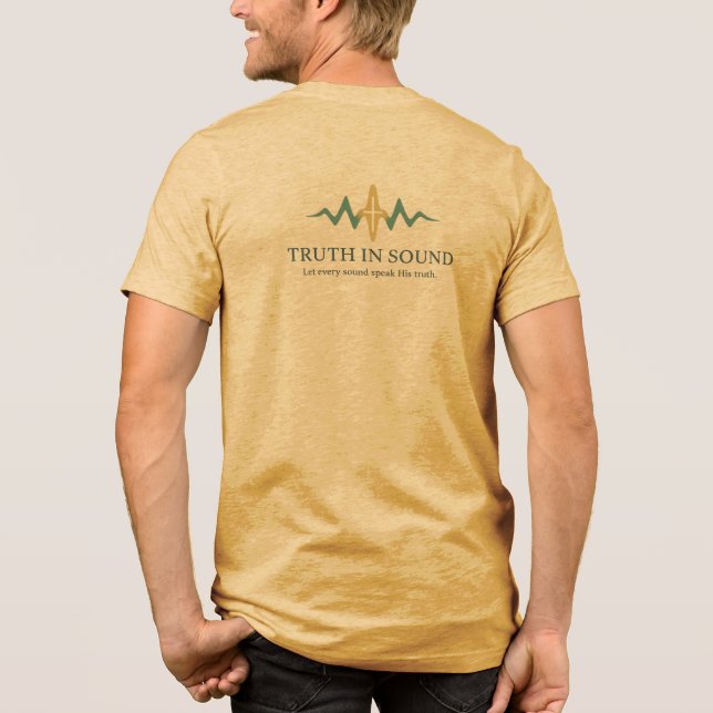 Officiell Truth in Sound Merchandise T Shirt (Baksida)