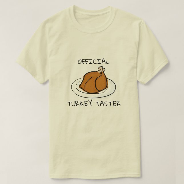 Officiell Turkiet Taster T Shirt (Design framsida)