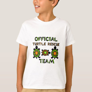 Officiell Turtle Rädding Team 1 T-shirt