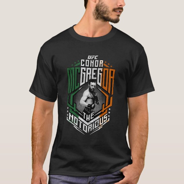 Officiell Ufc Conor Mcgregor Angled T Shirt (Framsida)