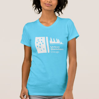 Officiell Urban Sketchers Chicago T-Shirt