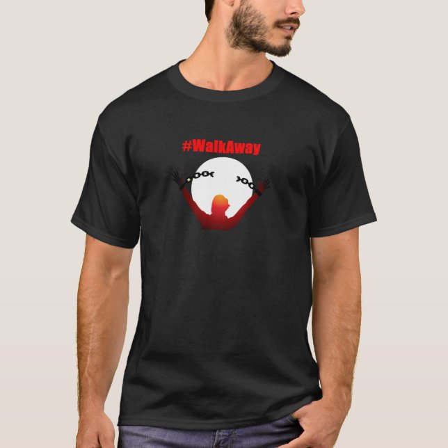 Officiell utslagsplatsskjorta för WalkAway T Shirt (Framsida)