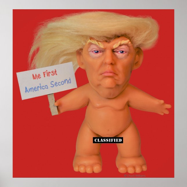 OFFICIELL VÄRLDSMÄSTARE TROLL POSTER RED (Framsidan)