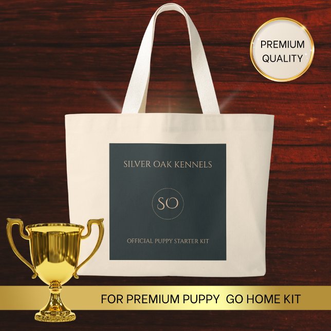 Officiell väskset för valpar, Puppy Starter Kit Jumbo Tygkasse (Skapare uppladdad)